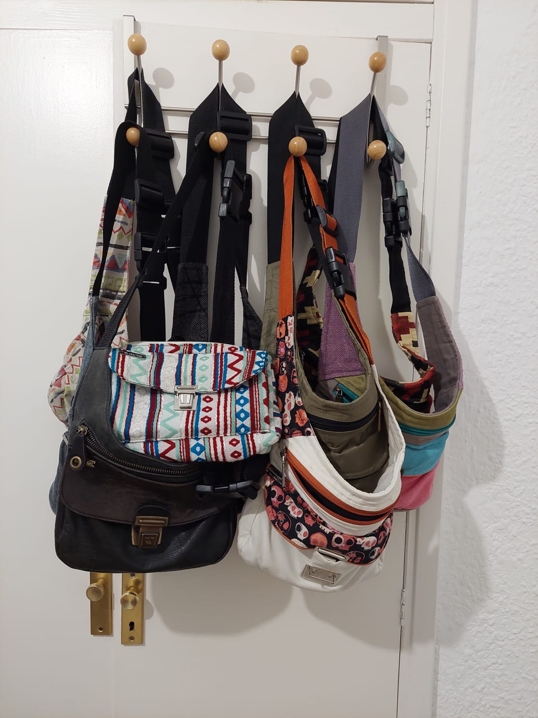 Customer photo review of Riñonera Urban "Boreal Spirit" · Pieza Única Núm. 19376