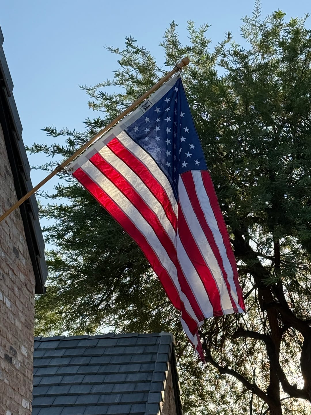 Customer photo review of 3' x 5' American Flag