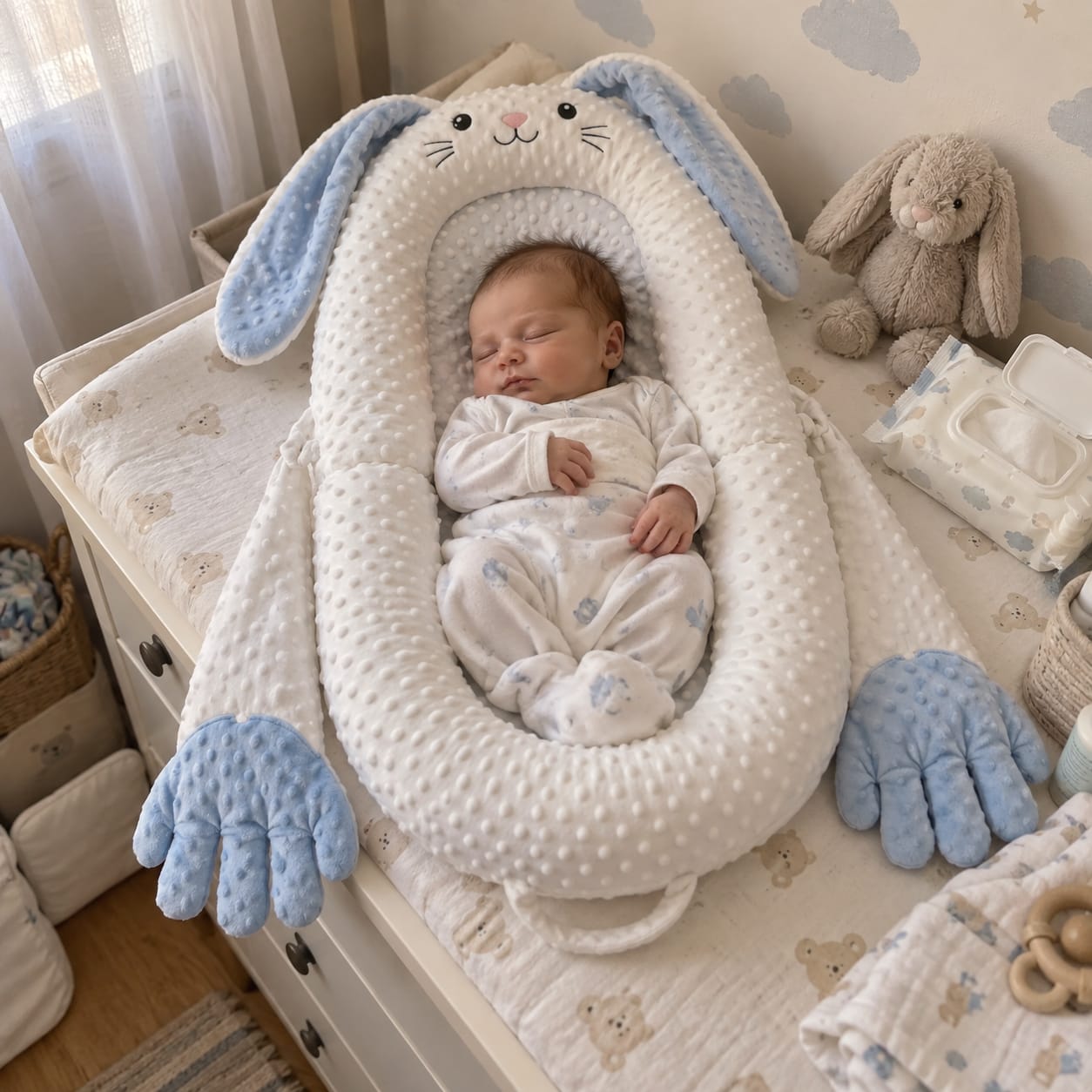 Customer photo review of HuggyNest Cozy Hug Pillow