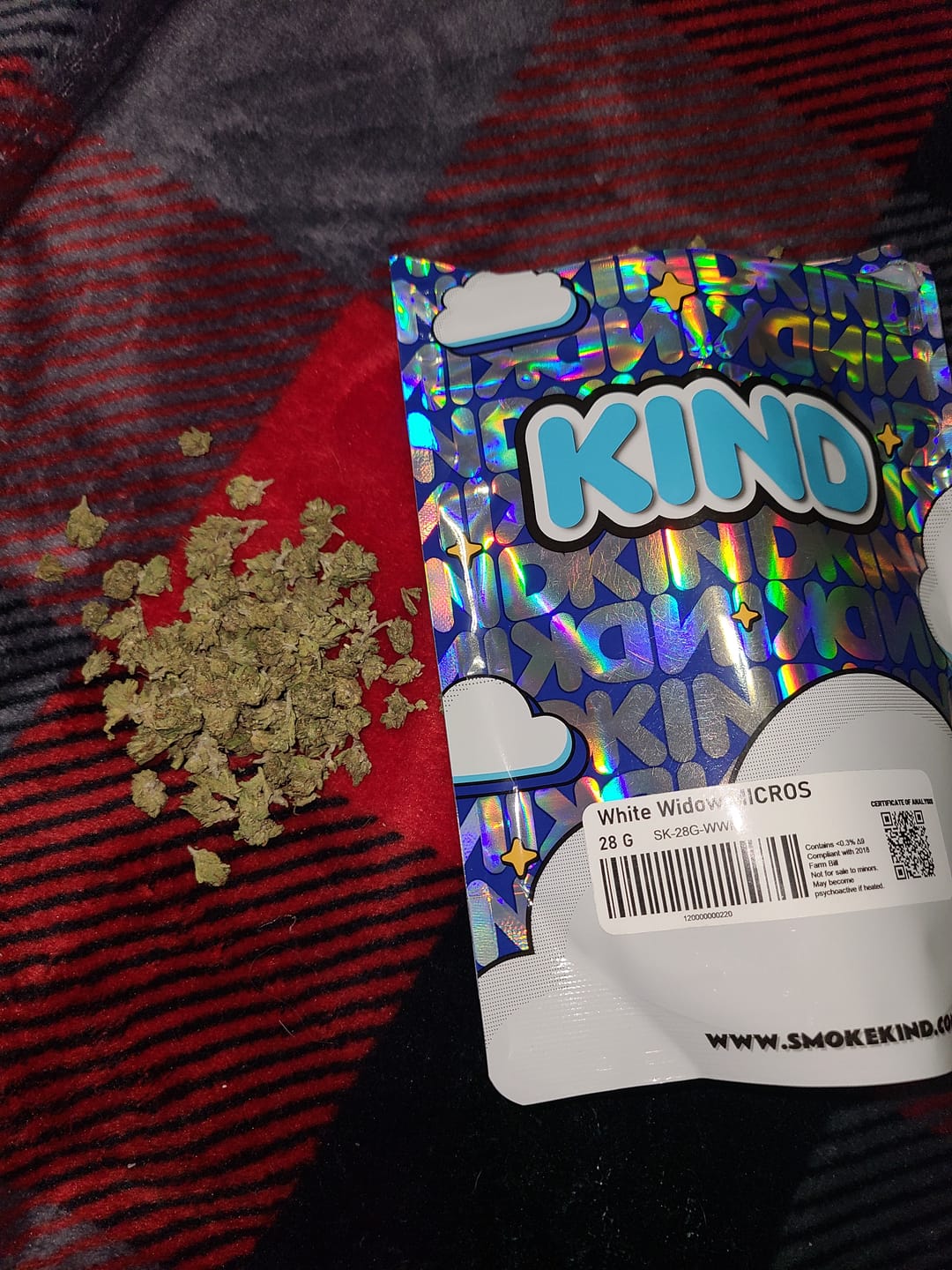 Customer photo review of White Widow MICROS - 28 Grams - Hybrid