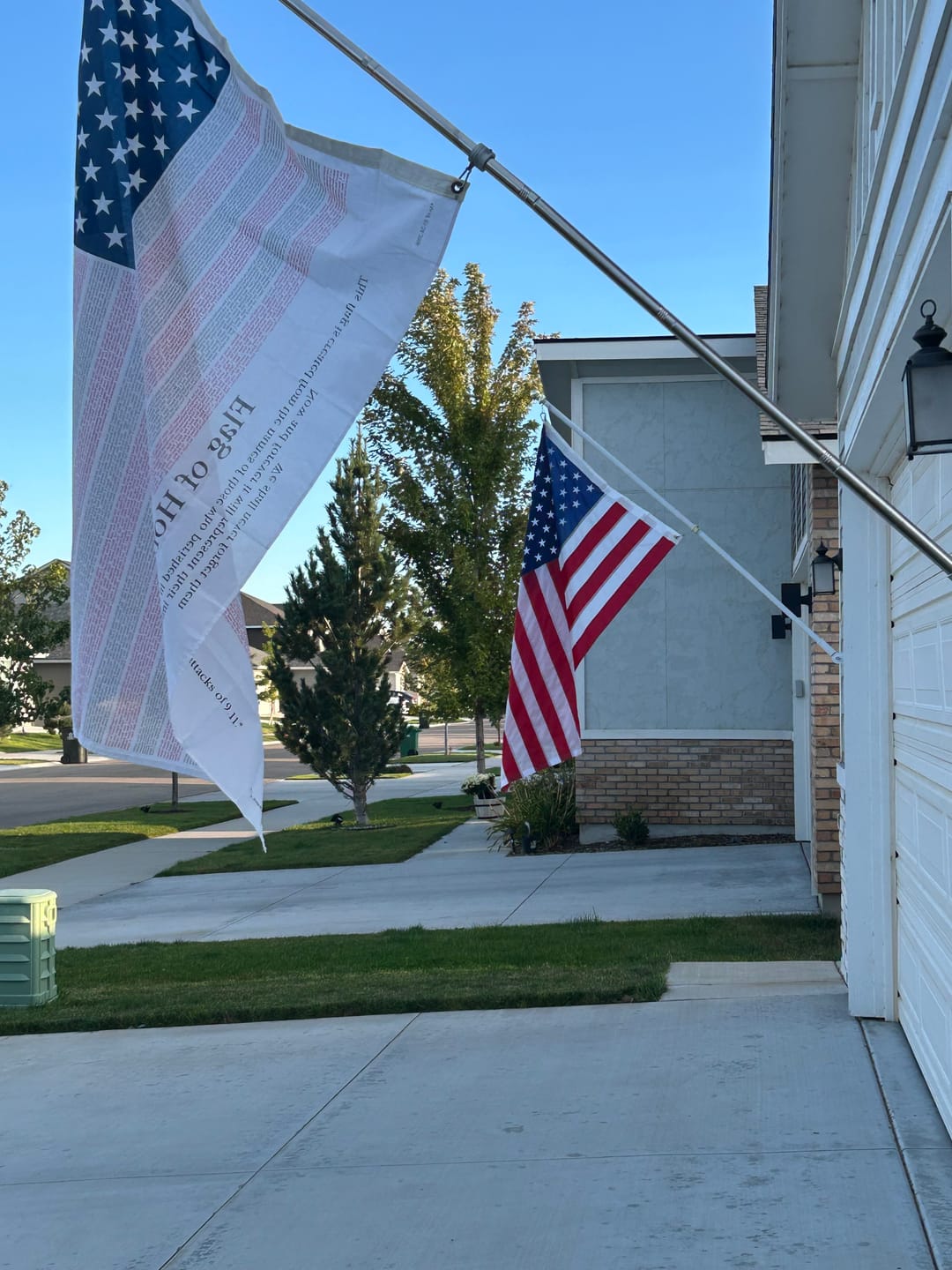 Customer photo review of 3' x 5' American Flag