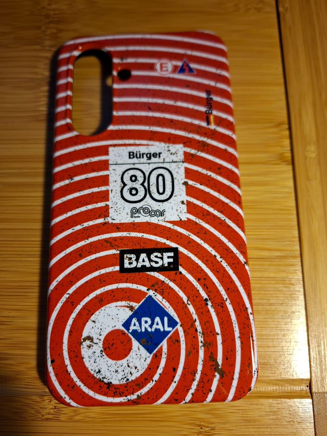 Customer photo review of BMW M1 Procar BASF 1980 Livery - Individuelle Premium Hülle für Samsung