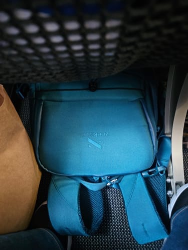 Customer photo review of The Underseat 15L