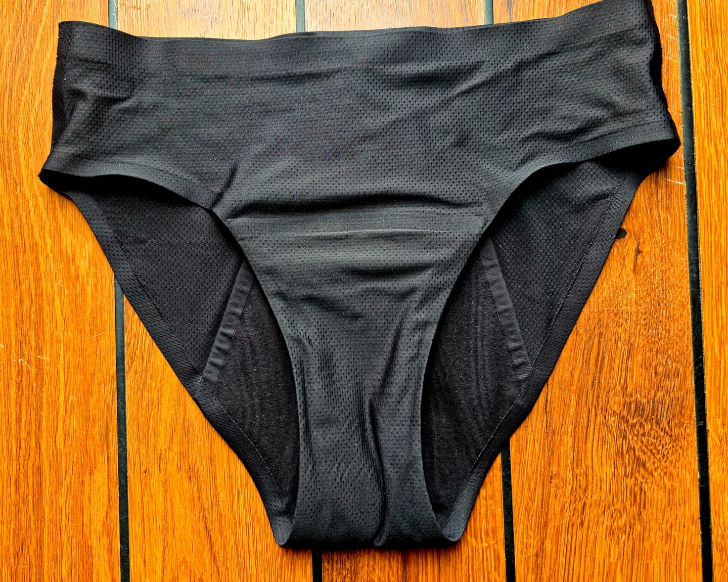 Customer photo review of Culotte Menstruelle Respirante Sans coutures Angèle (Nouveauté)