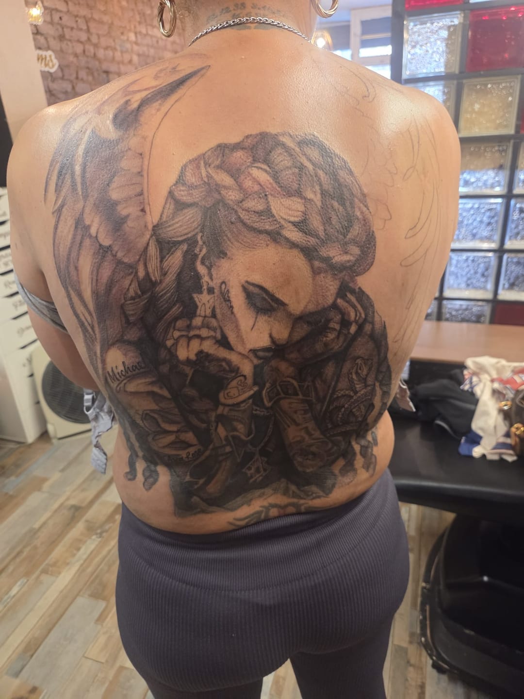Customer photo review of TattooNumbx Numbing Cream