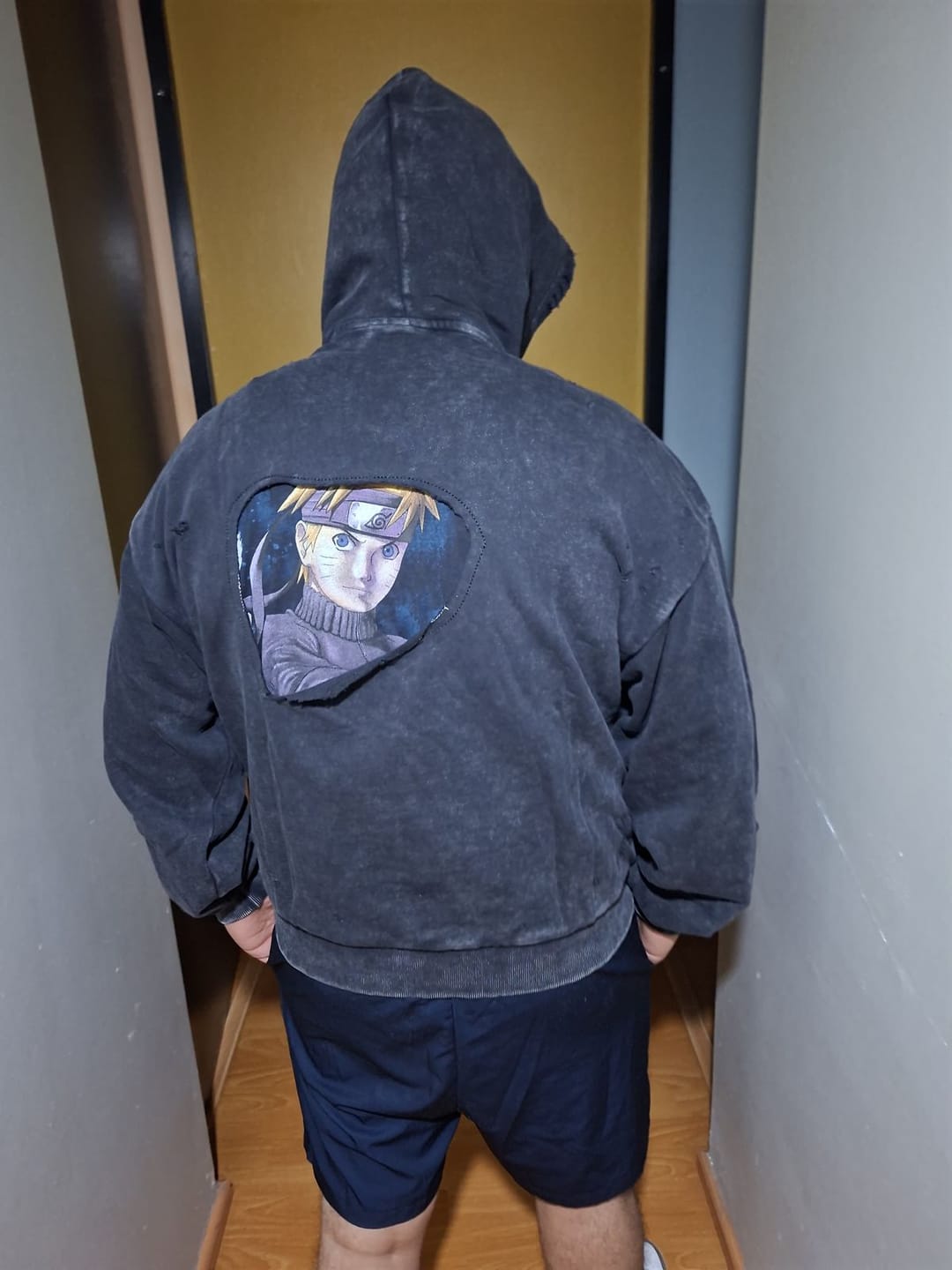 Customer photo review of 5073 - Naruto Peek Through Hoodies