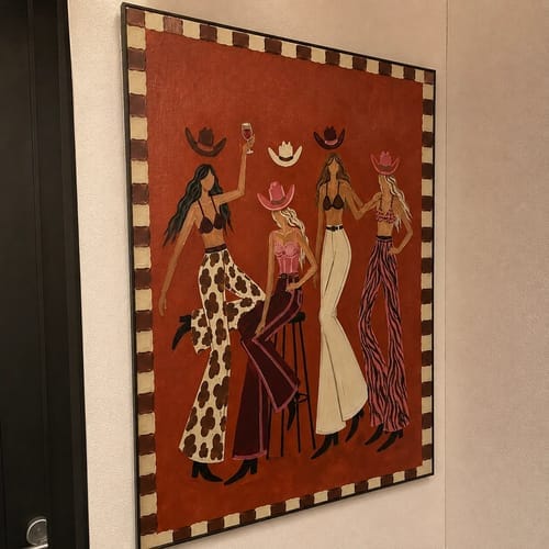 Customer photo review of Western Pop Art｜Cowgirl Girl’s Gathering