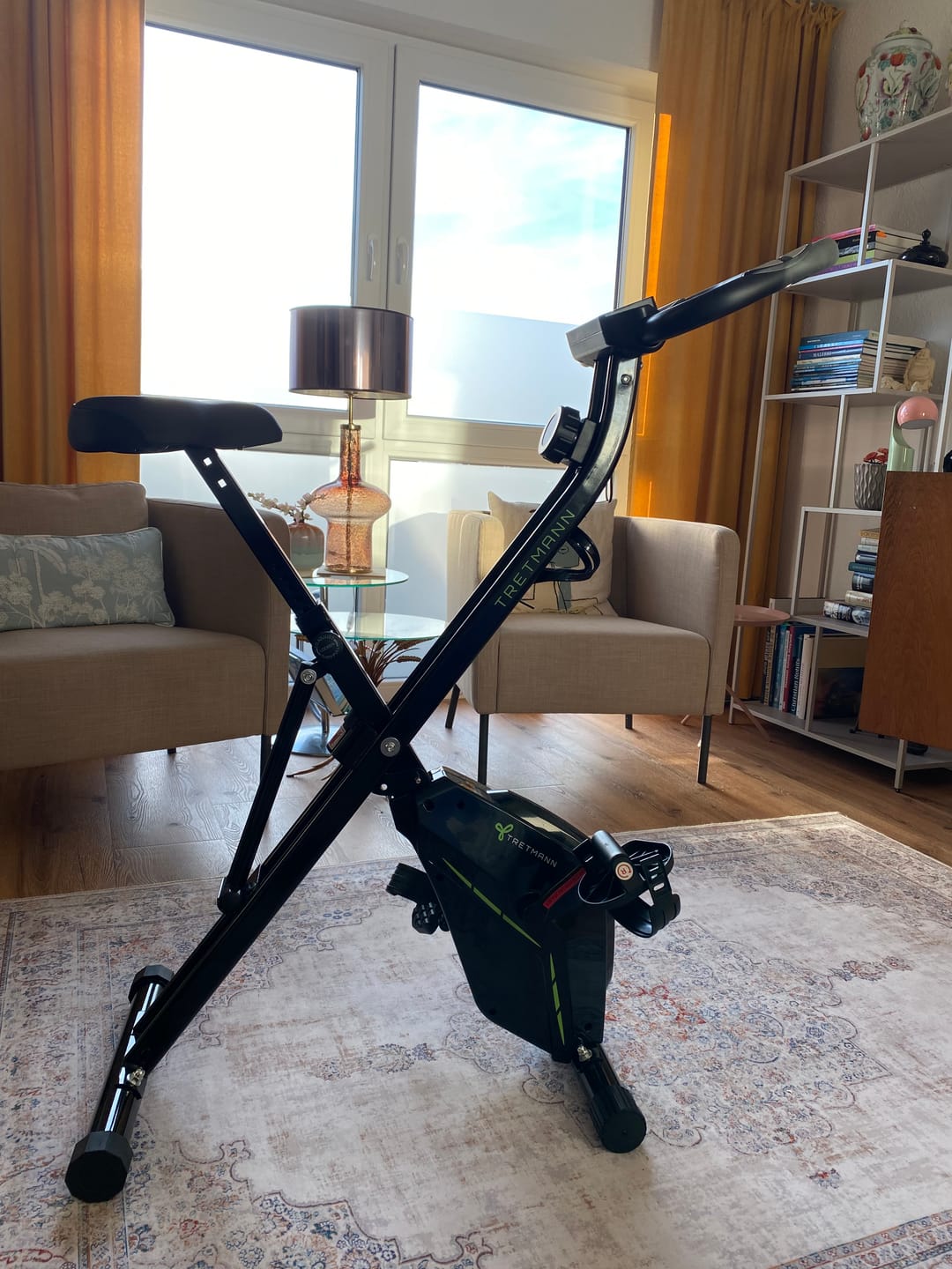 Customer photo review of Tretmann HOME - Klappbarer Heimtrainer