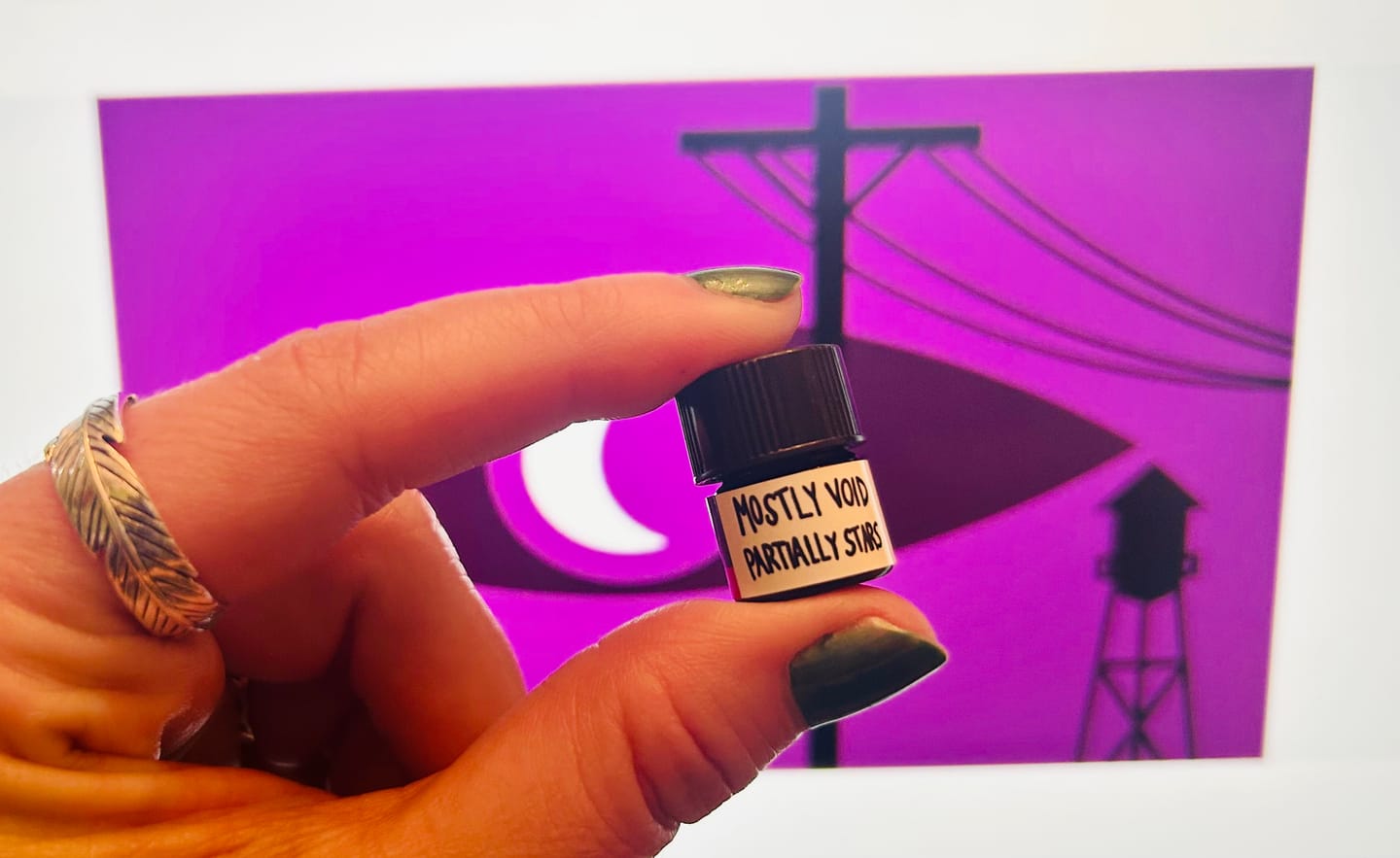 Customer photo review of Mostly Void, Partially Stars with Welcome To Night Vale