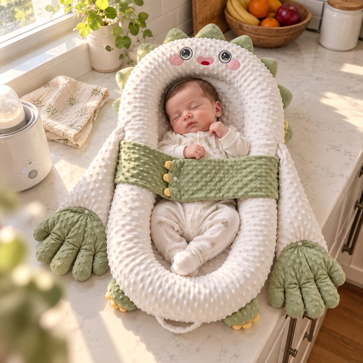 Customer photo review of HuggyNest Cozy Hug Pillow