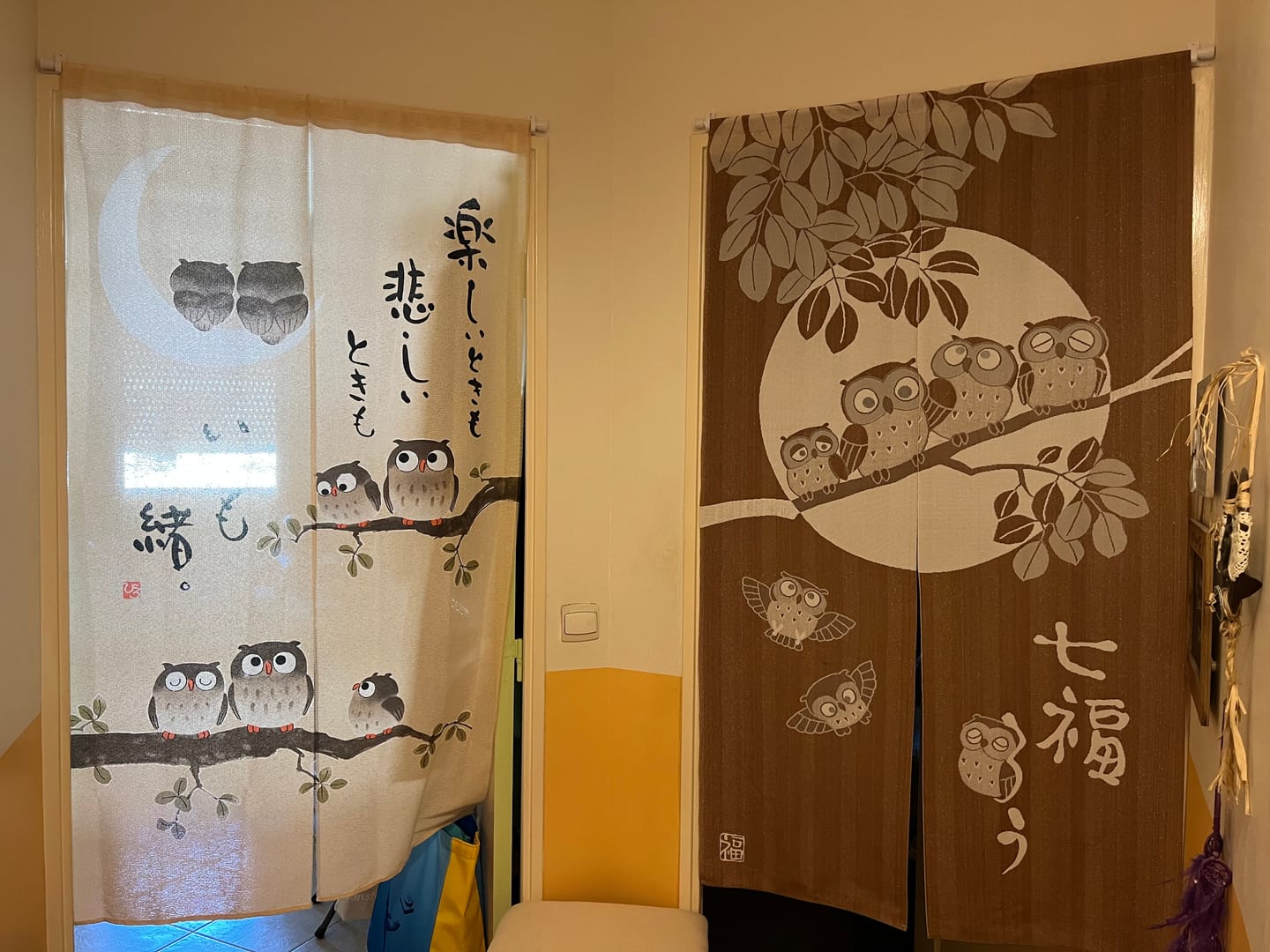 Customer photo review of Noren Japonais Famille Hibou