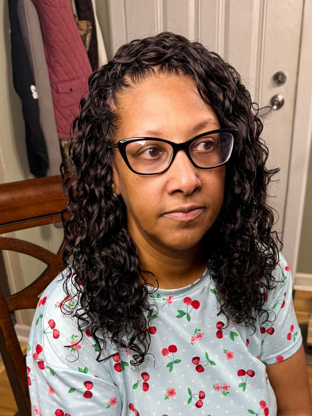 Customer photo review of Ywigs Loose Deep Wave Human Crochet Hair for Miracle Knots