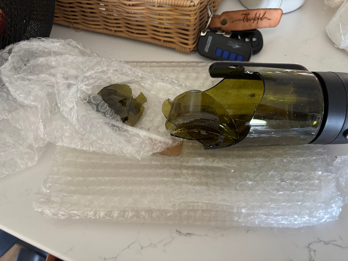 Customer photo review of 2 in 1 Oil Dispenser