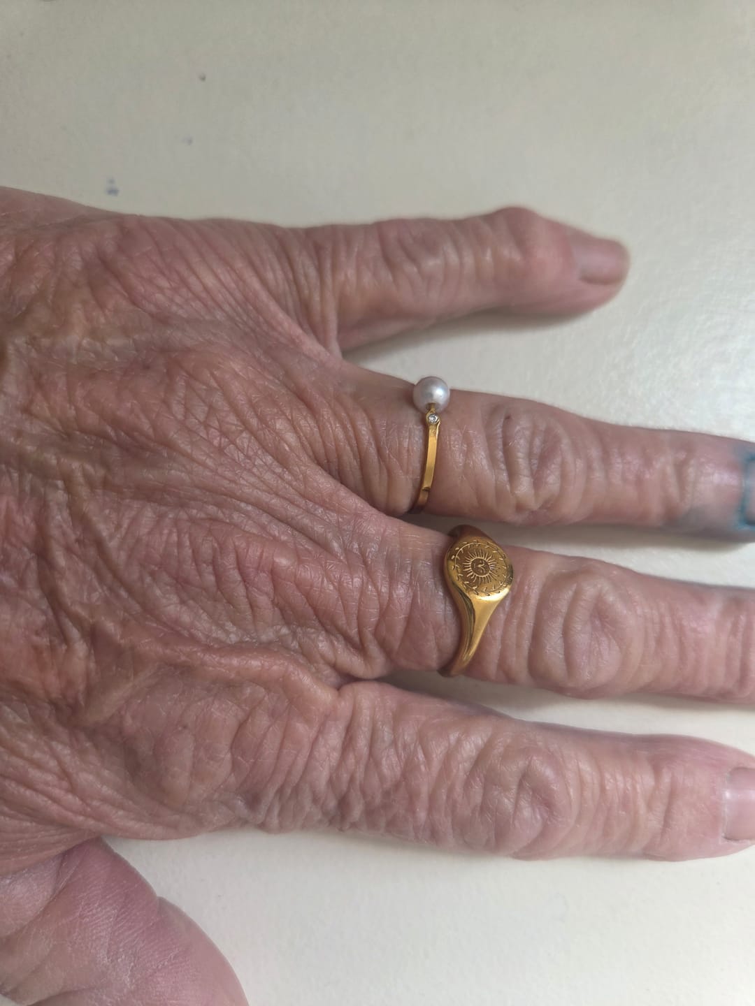 Customer photo review of Peri Pearl Ring