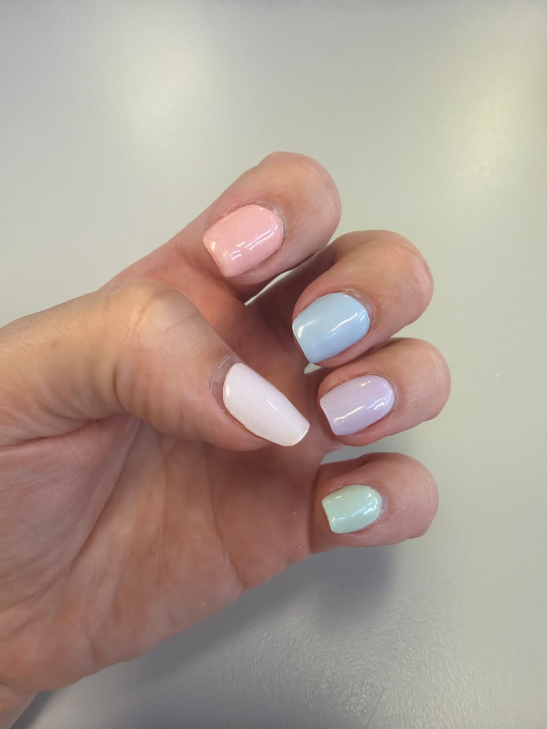 Customer photo review of Diamond Top Coat (6 In 1 + Extension Gel)