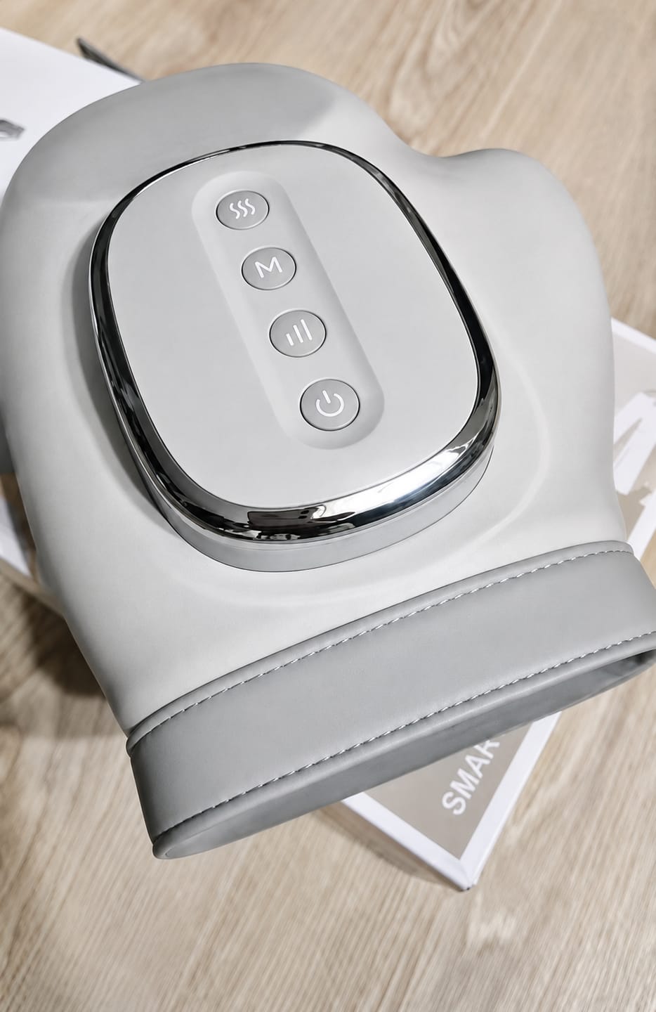 Customer photo review of Handmassagegerät mit Wärme & Kompression