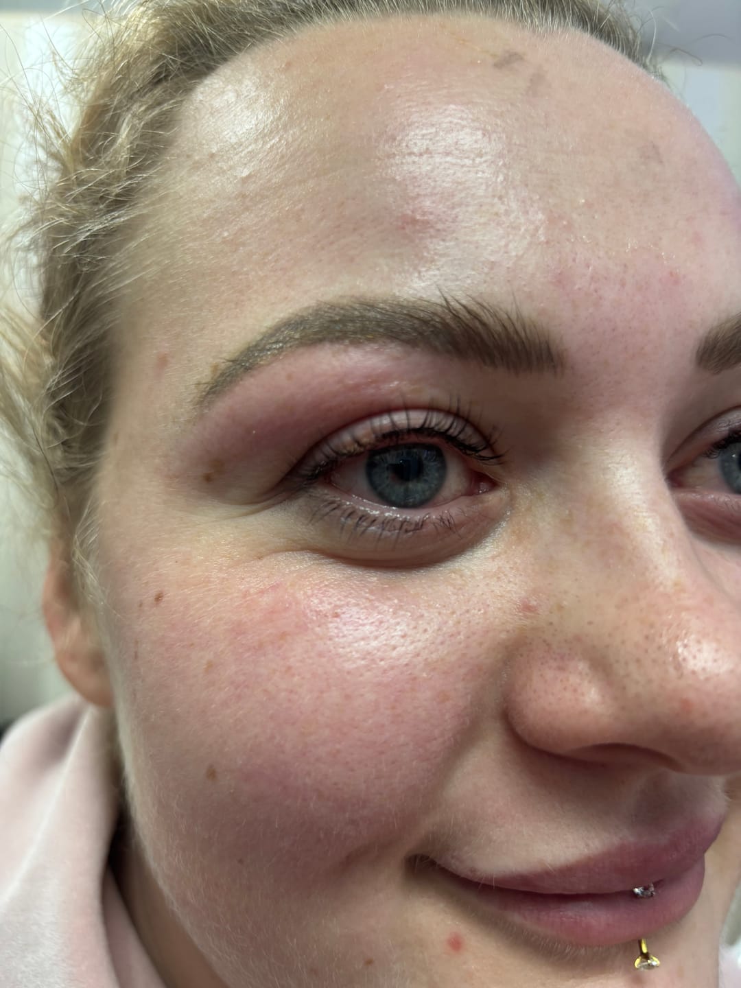 Customer photo review of Buff Lashes - Korean Lash Lift System - Step 1 - 15ml