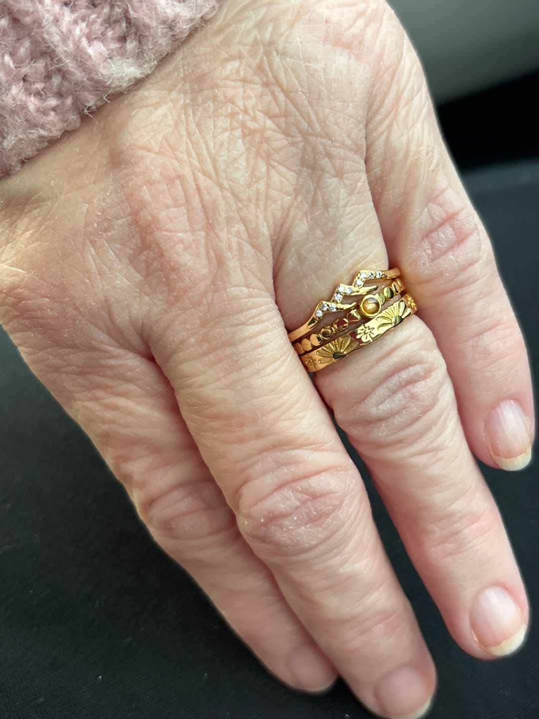Customer photo review of Sparkling Mountain Stack