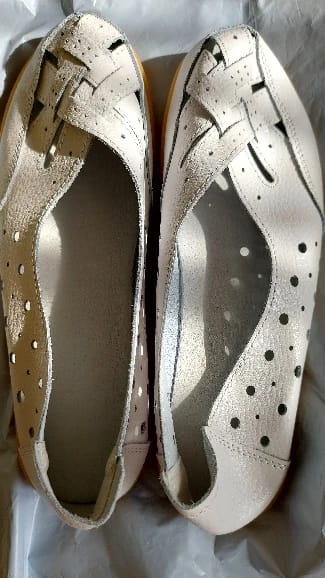 Customer photo review of Women's Breathable Orthopedic Loafers