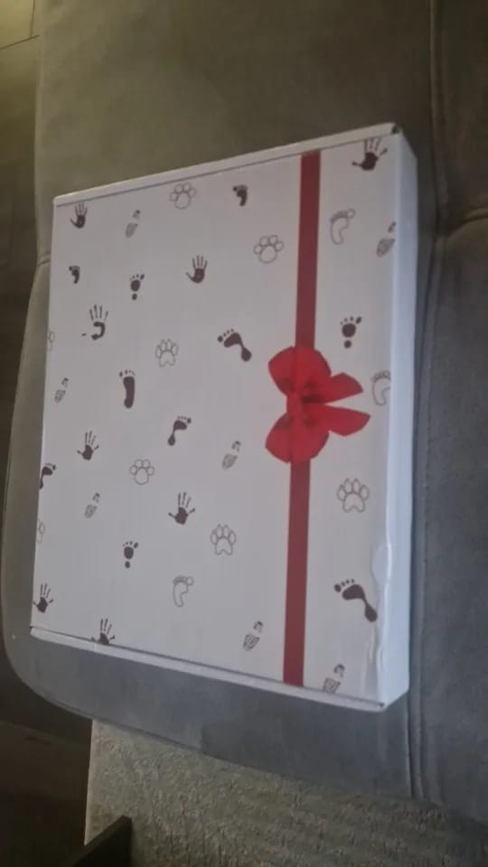 Customer photo review of BeliPaw™ - DIY Pet Paw Print Kit