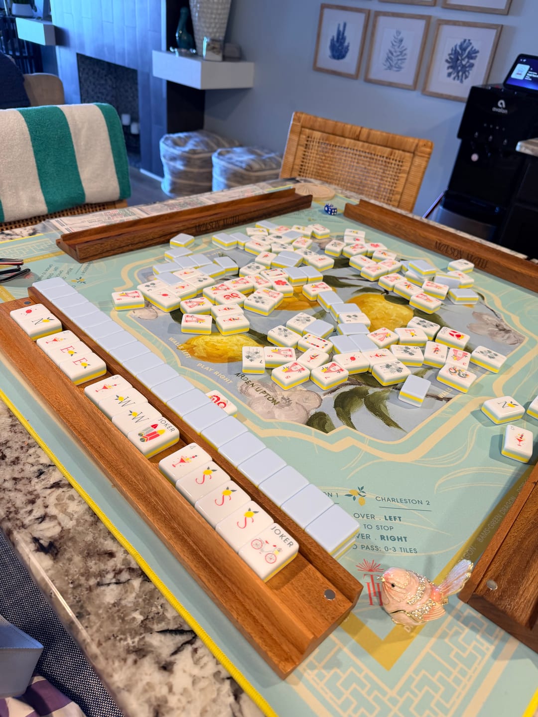 Customer photo review of Sunwashed Citrus Mat