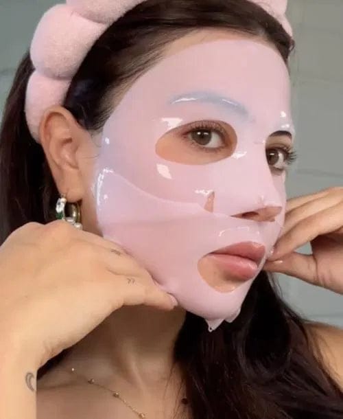 Customer photo review of Salmon PDRN Collagen Mask