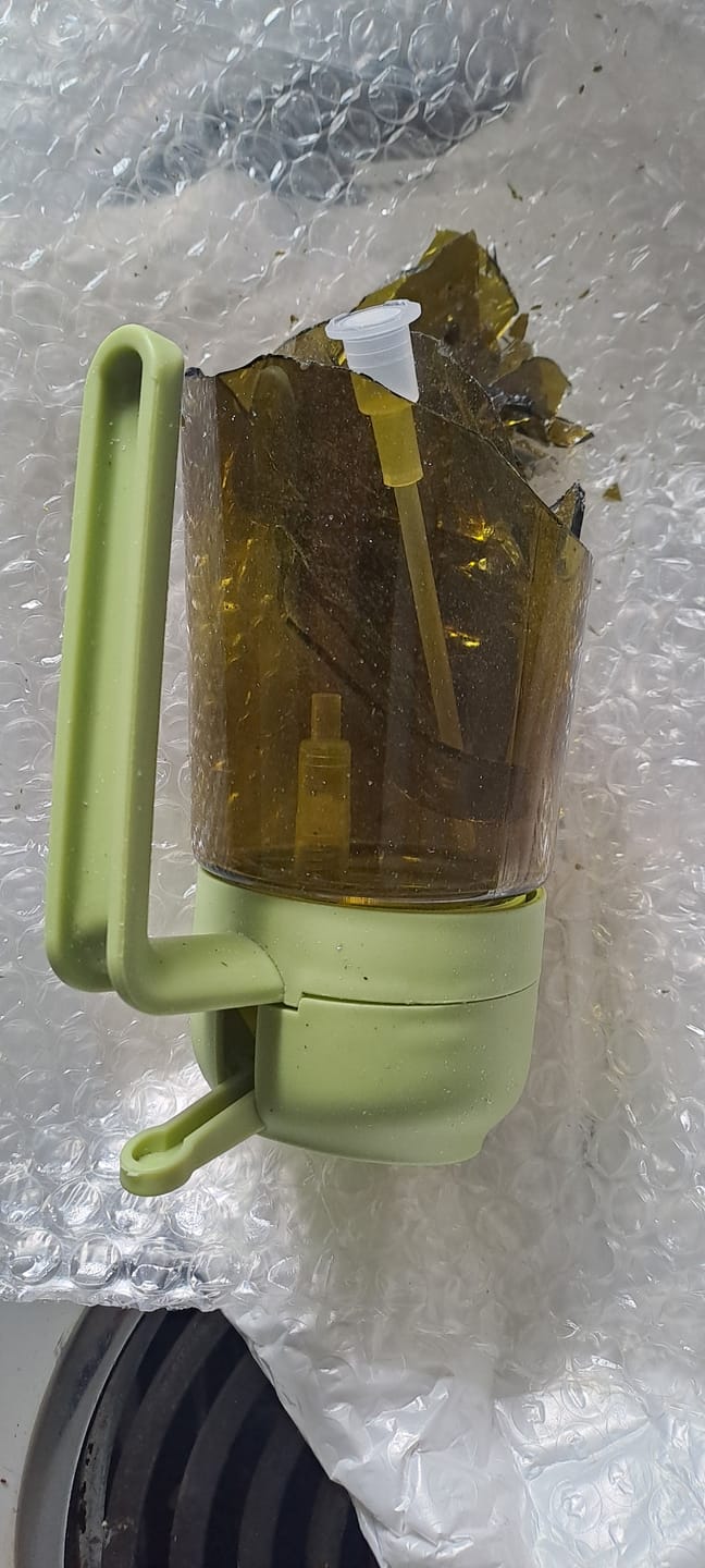 Customer photo review of 2 in 1 Oil Dispenser