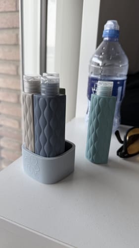 Customer photo review of Reusable Travel Bottles
