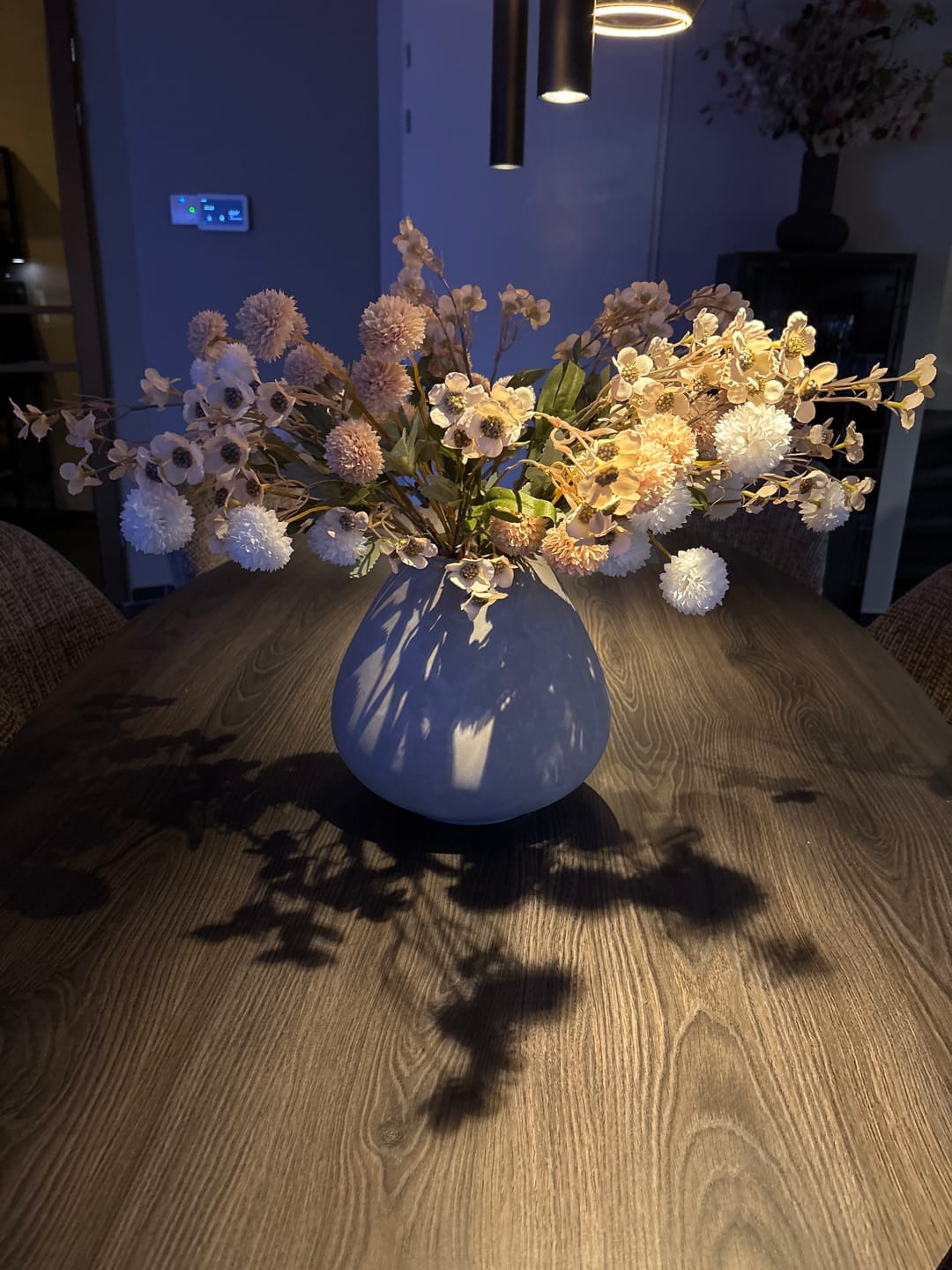 Customer photo review of Wax Arrangement - Beige mix