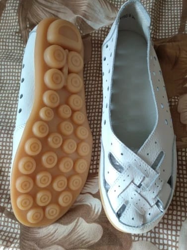 Customer photo review of Women's Breathable Orthopedic Loafers