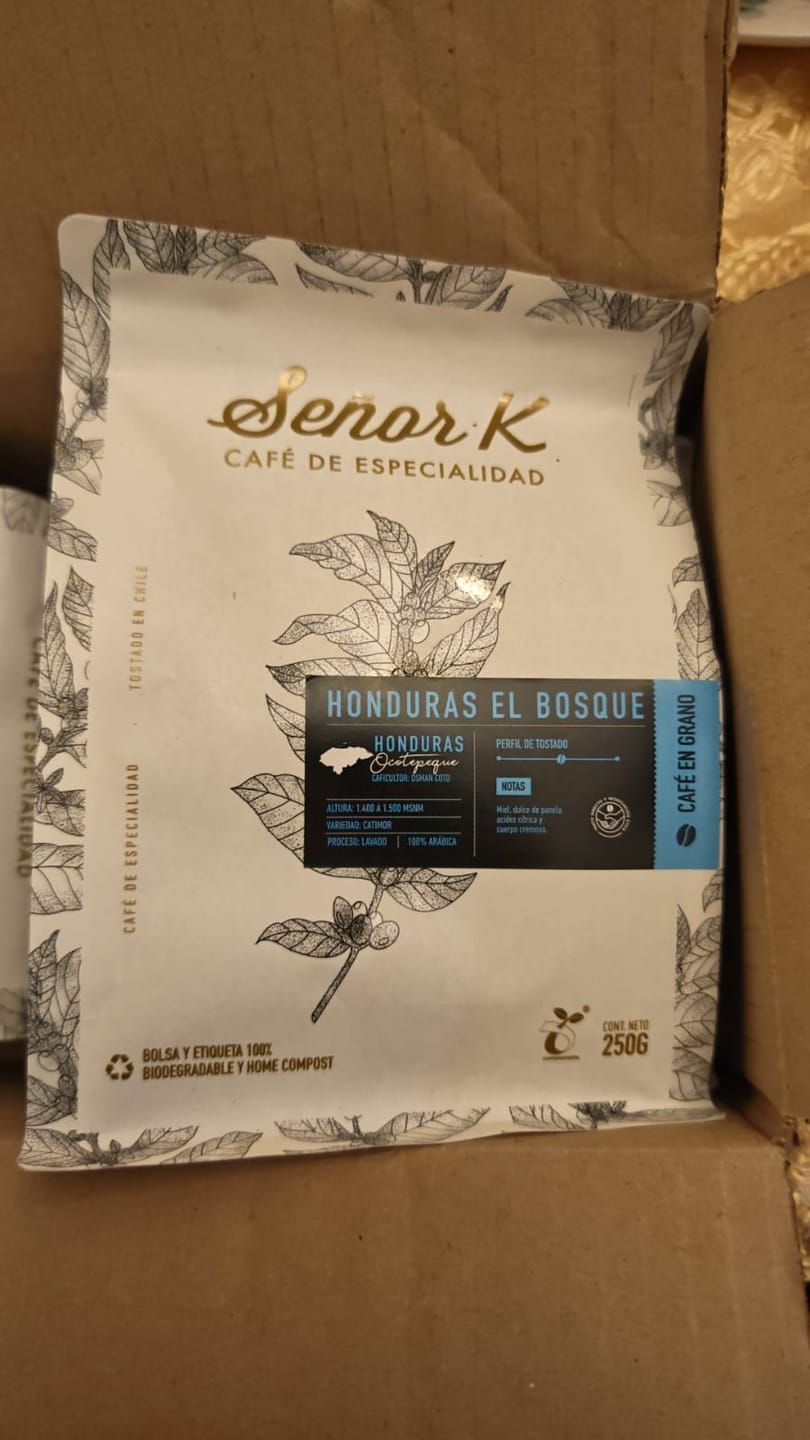 Customer photo review of Honduras | El Bosque Bolsa 250 gramos | GRANO ENTERO