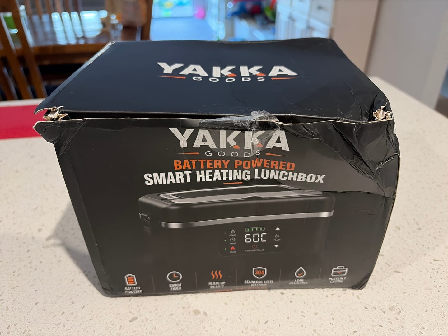 Customer photo review of Yakka Heating LunchBox