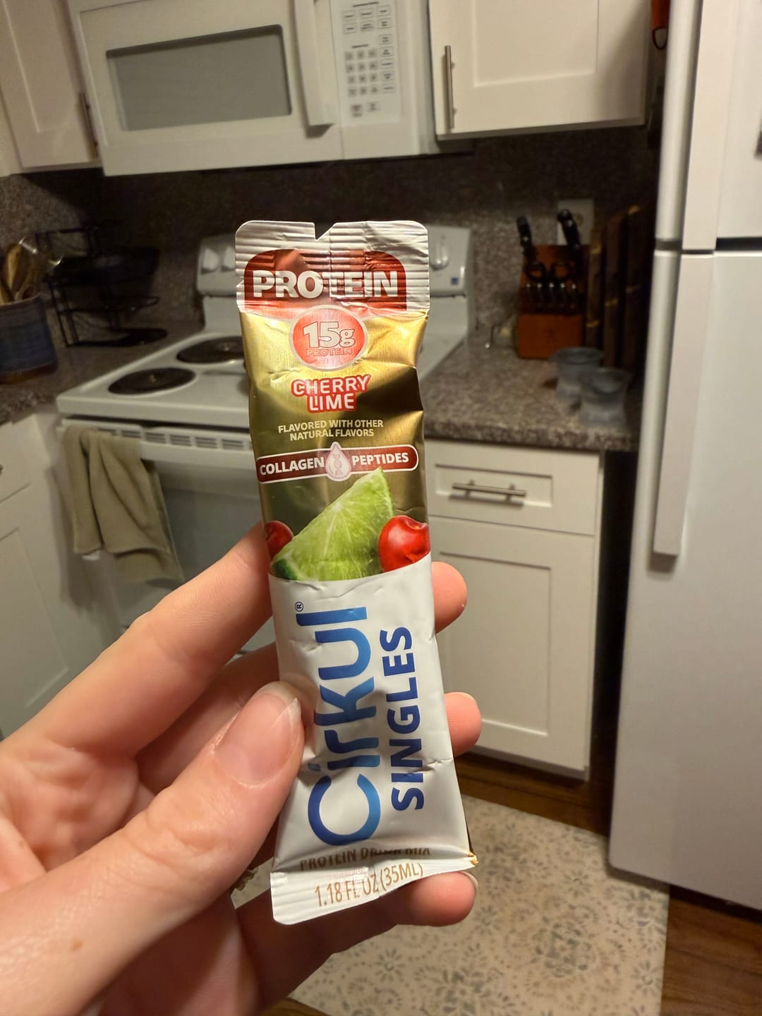 Customer photo review of Protein Cherry Lime