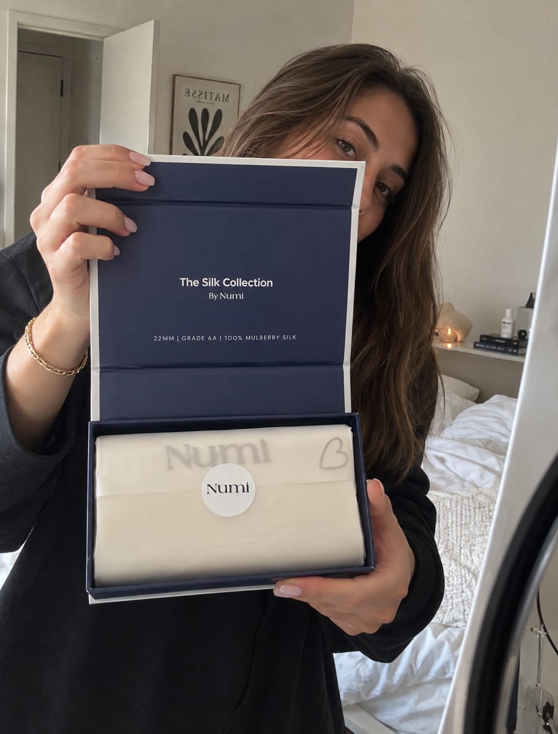 Customer photo review of Numi™ - ציפית המשי