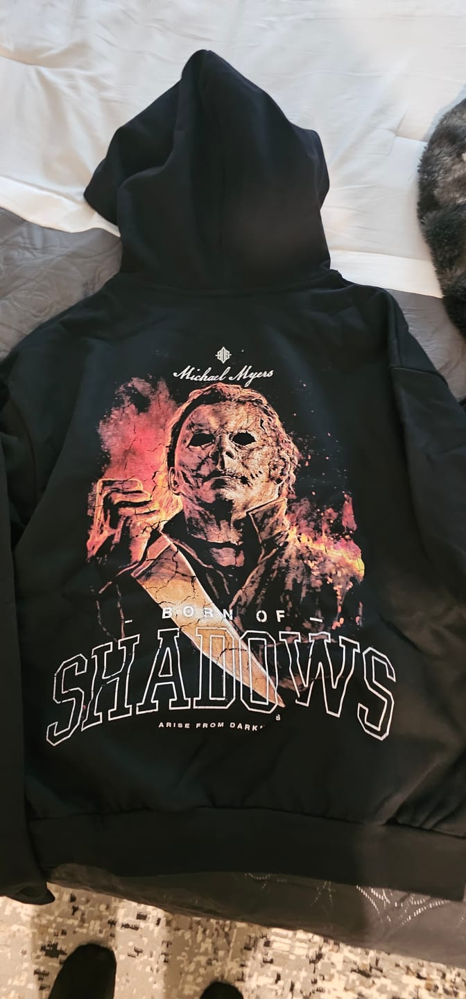 Customer photo review of Halloween 'Michael Myers' Oversized Hoodie