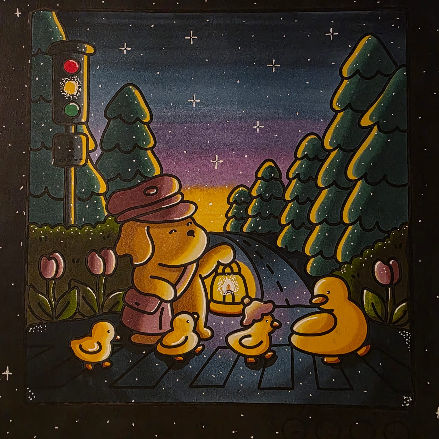 Customer photo review of Ohuhu Honolulu 320 Colors Dual Tips Alcohol Art Markers (New Color Codes)