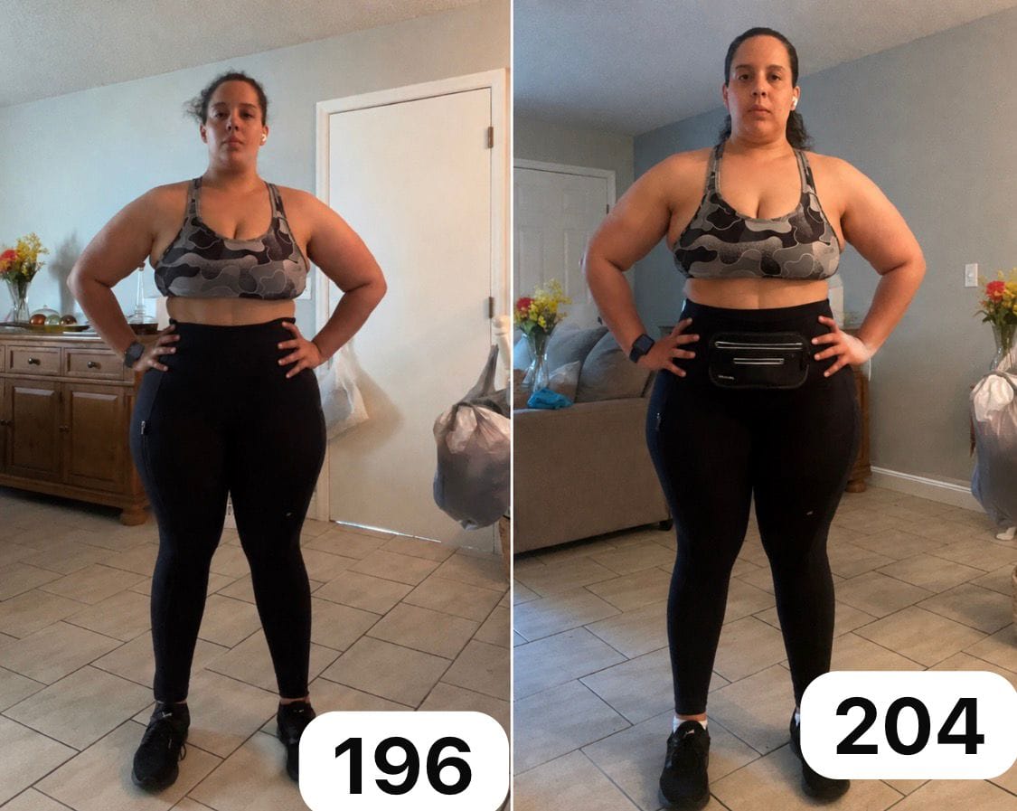 Customer photo review of Standard 8-Week Tone and Tighten Program - Gym