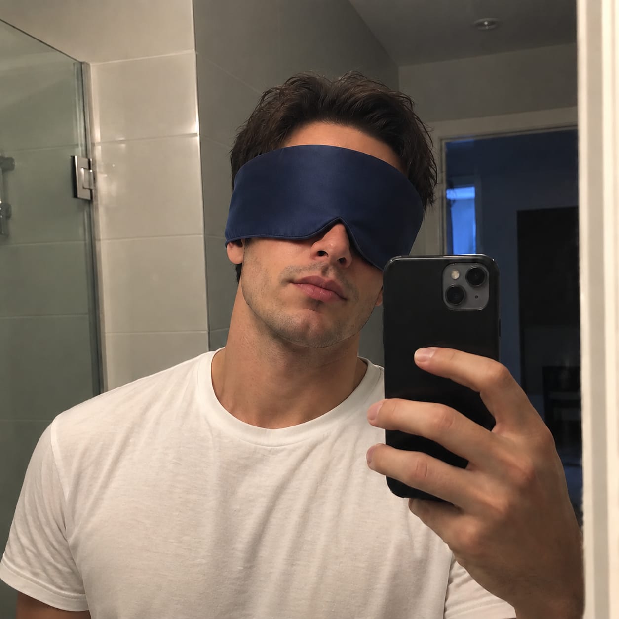 Customer photo review of Verzwaard Slaapmasker - 1+1 GRATIS