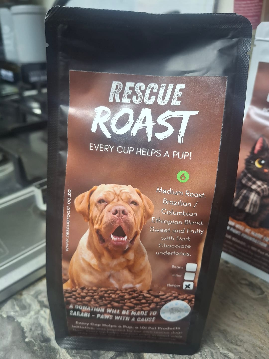 Customer photo review of Rescue Roast Coffee Adventure Subscription Box