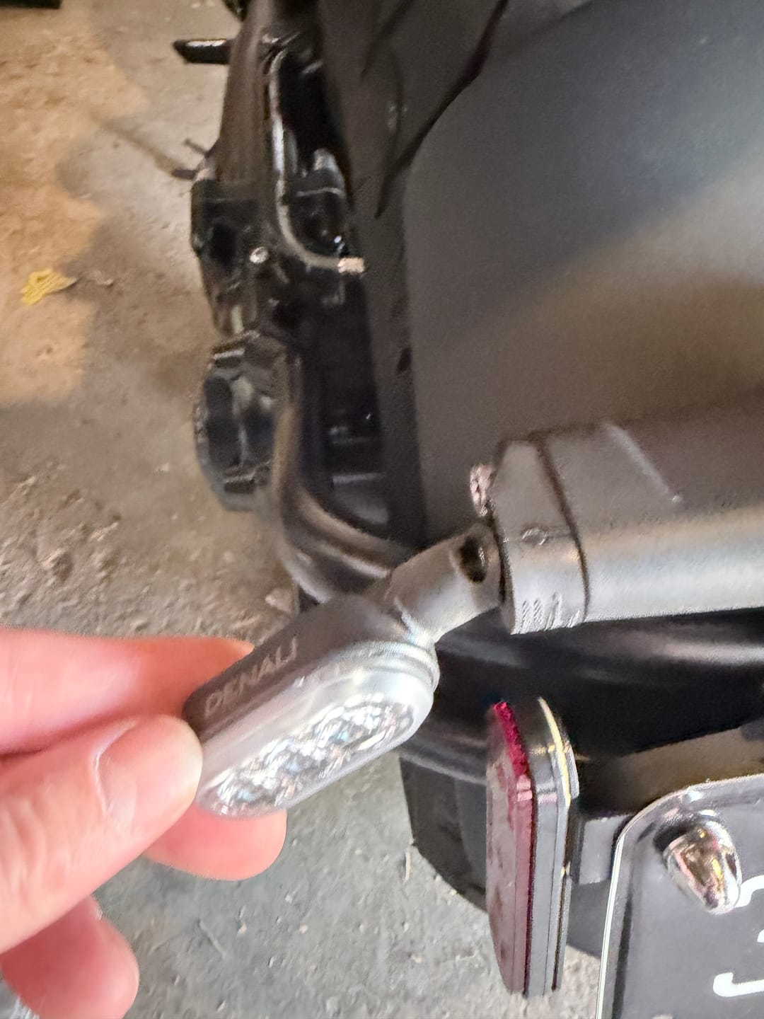 Customer photo review of T3 Switchback M8 LED Turn Signals - Rear