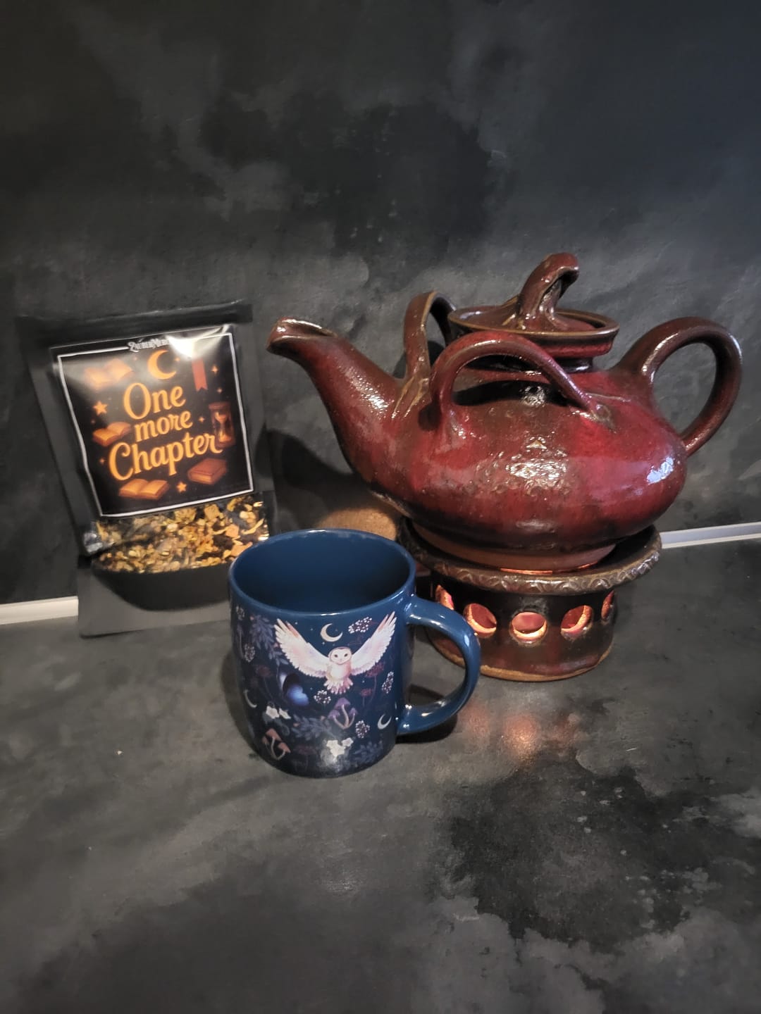 Customer photo review of One More Chapter – Oolong-Tee mit Salty Caramel Geschmack | Limitierter Booklover Tee