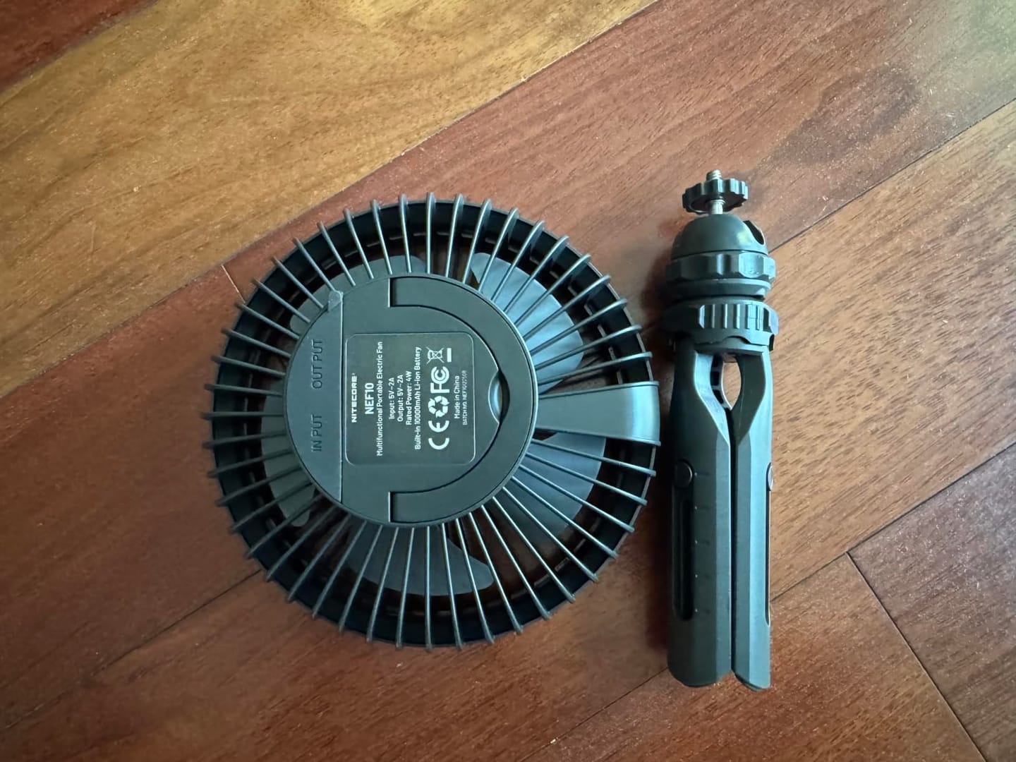 Customer photo review of NEF10 - LED Fan (10,000mAh)