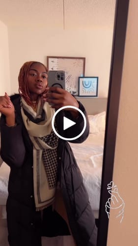 Customer photo review of Elise Puffer Coat
