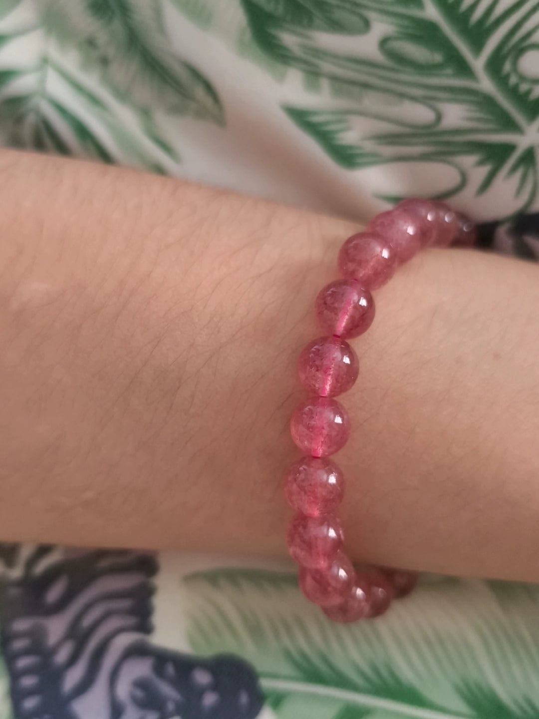 Customer photo review of FREE Today: Harmony Balance & Positive Vibes Natural Multi Material Stone Unisex Versatile Bracelet
