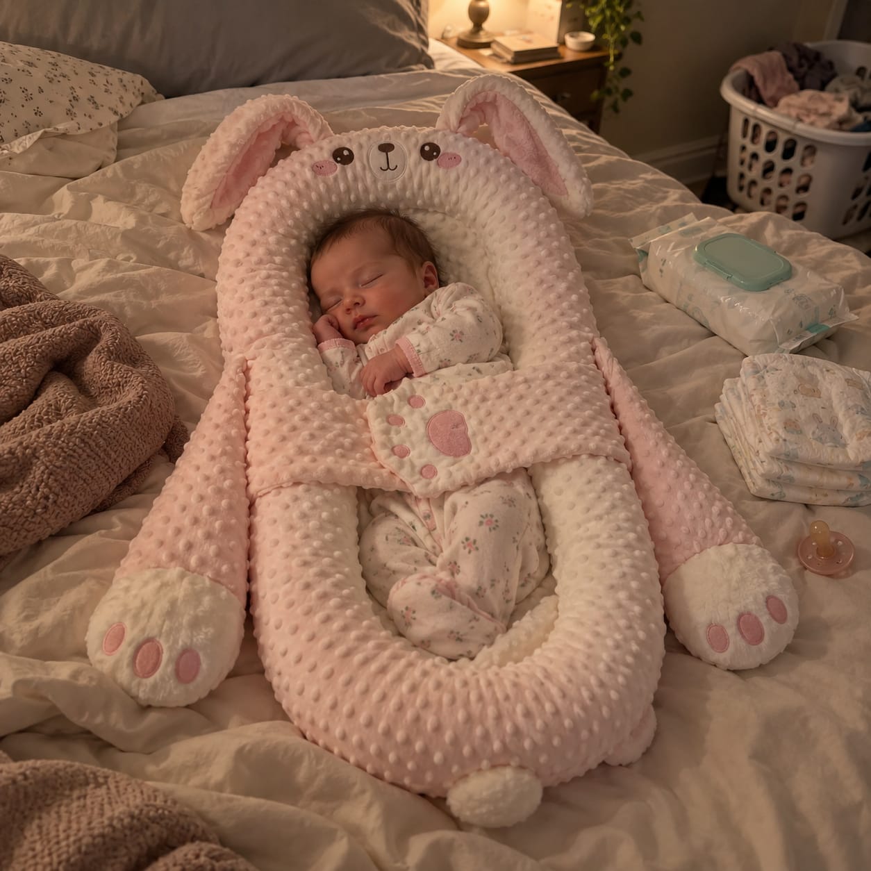 Customer photo review of HuggyNest Cozy Hug Pillow