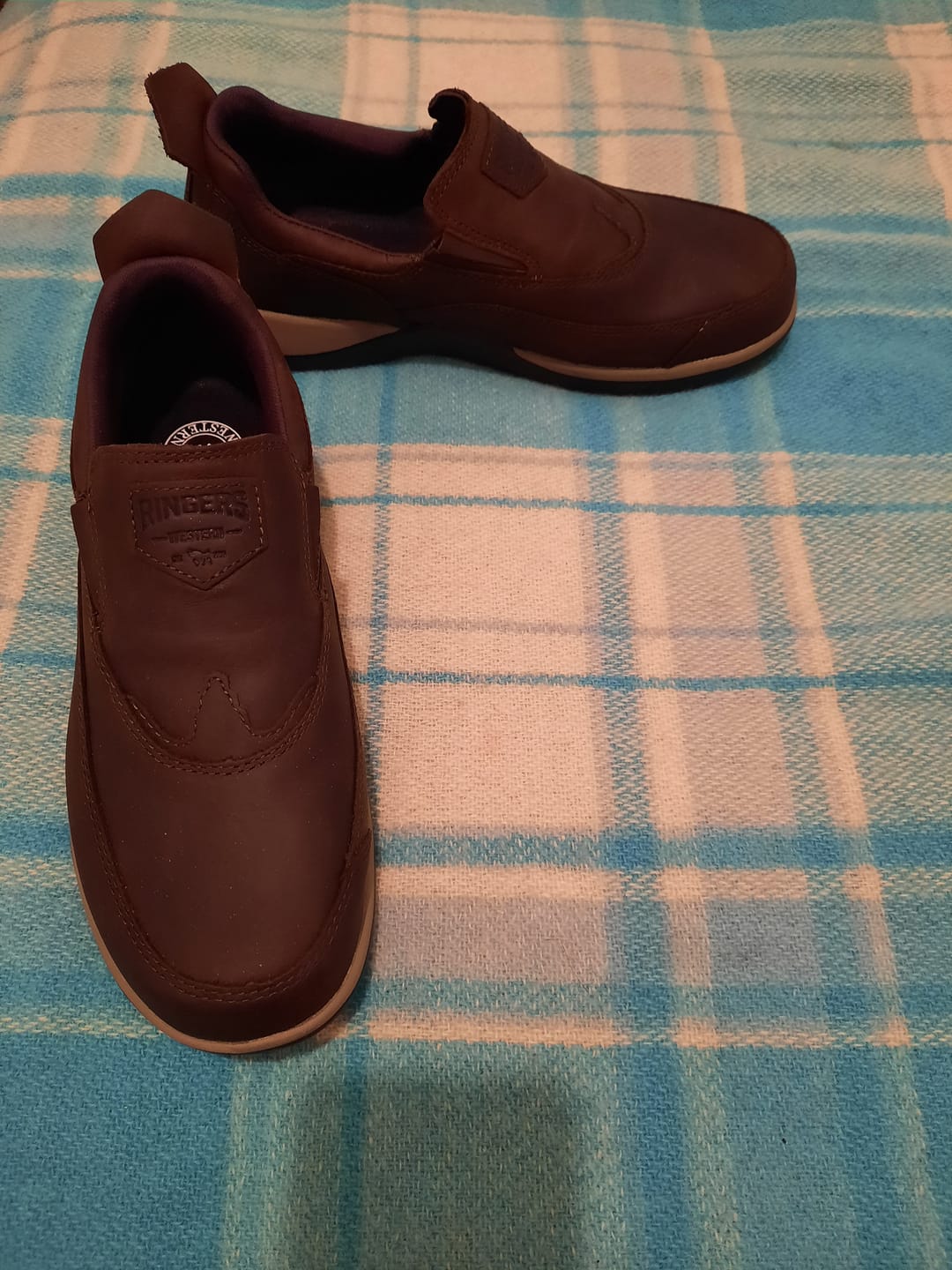 Customer photo review of Ringers Western Master Utility Slip-On