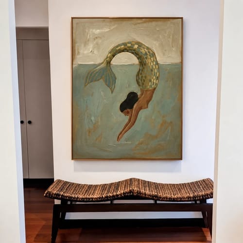 Customer photo review of Modern Folk Art｜Into the Tide