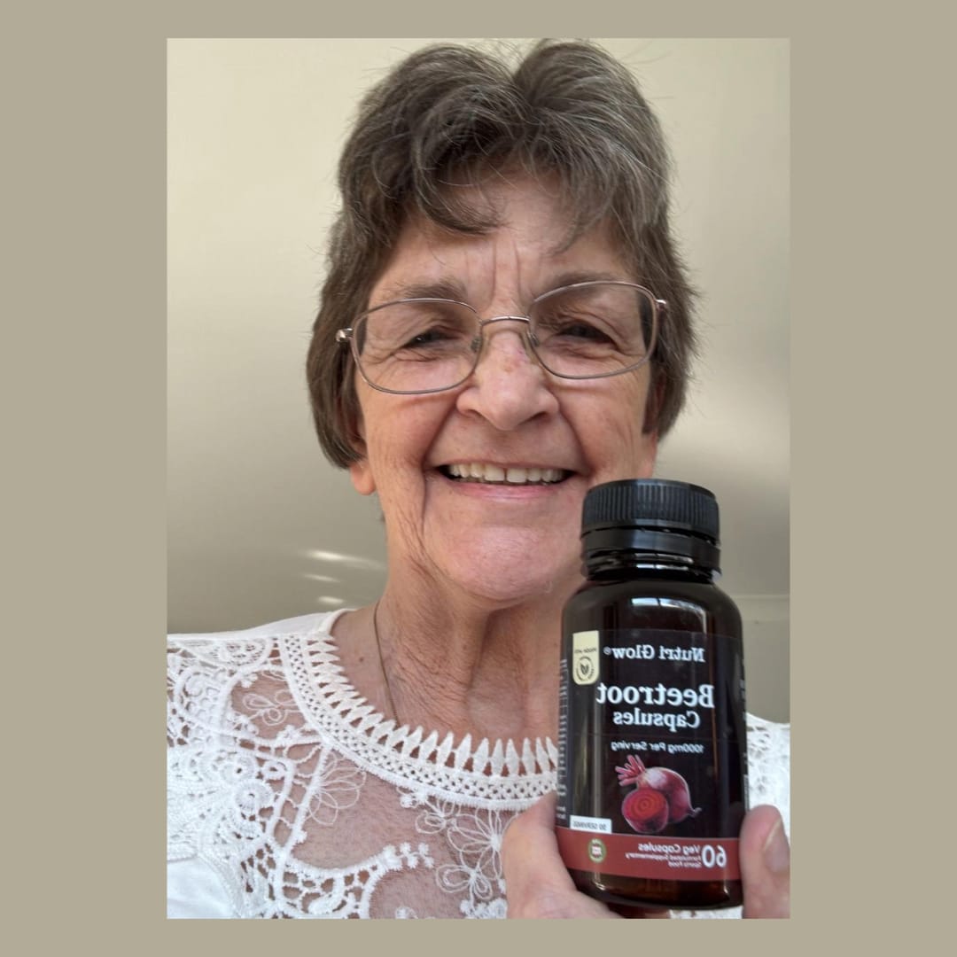 Customer photo review of Nutri Glow Organic Beetroot 60 Capsules