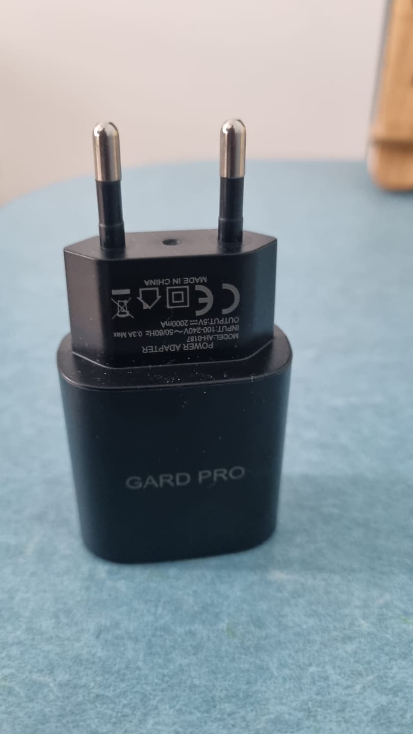 Customer photo review of Adaptateur secteur Gard Pro