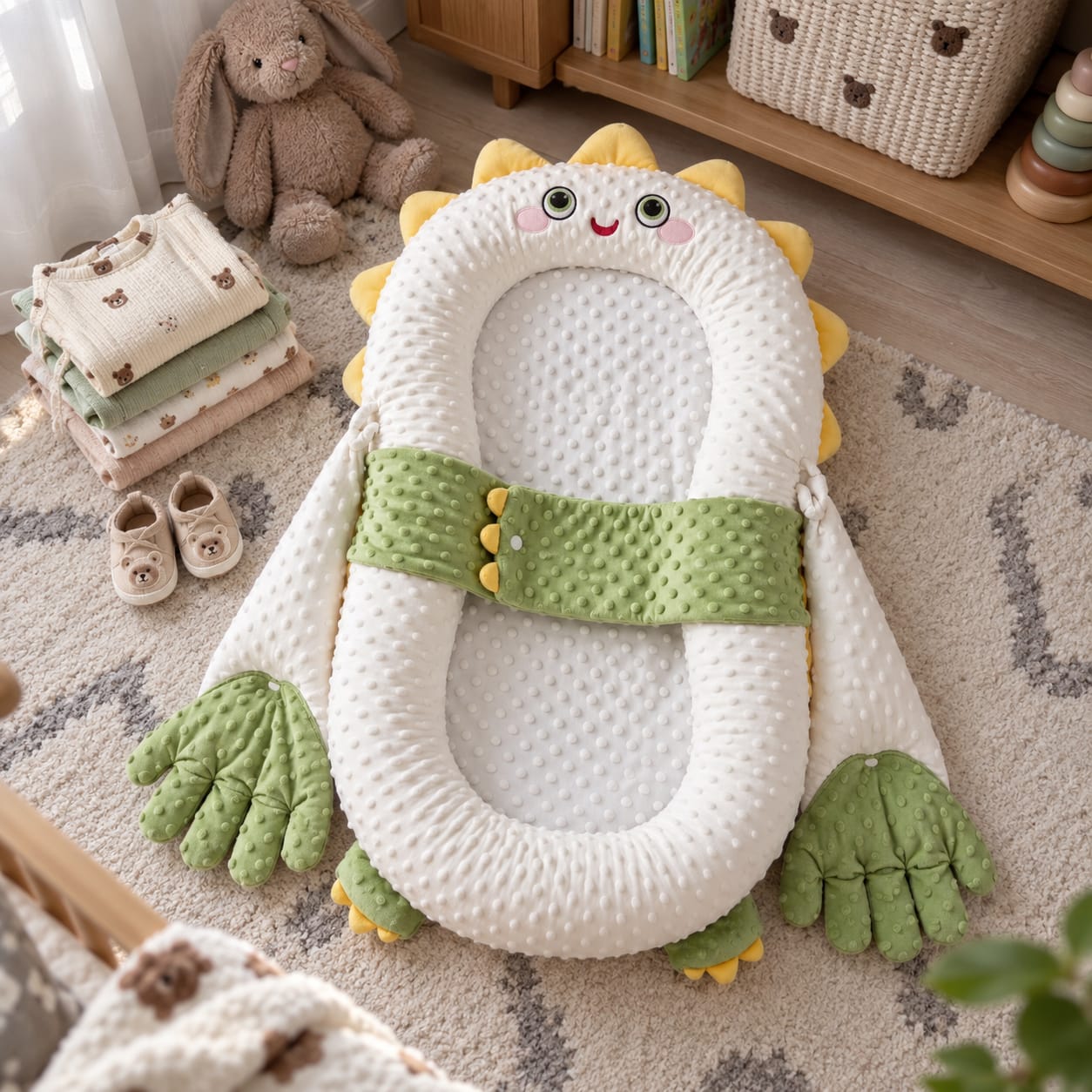 Customer photo review of HuggyNest Cozy Hug Pillow
